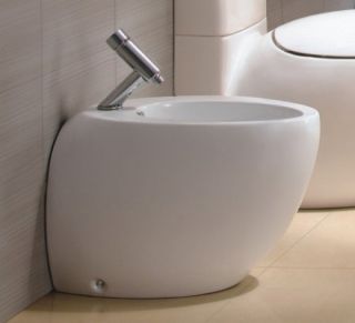 Биде напольное Laguraty OK - 0003 C белый